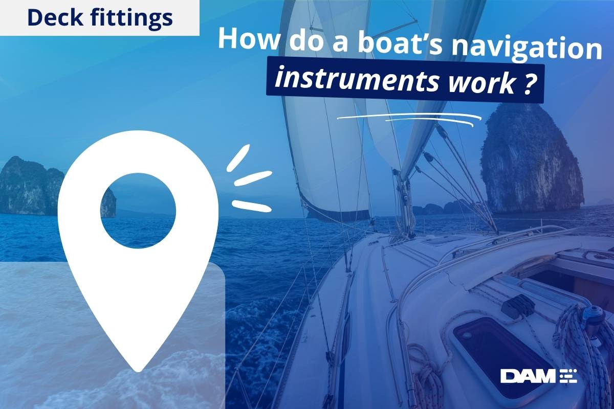 How do boat navigation instruments work?